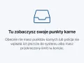 Ikona szuflady i tekst informujący, że tu zobaczysz swoje punkty karne. Obecnie nie masz punktów karnych lub policja nie wpisała ich jeszcze do systemu. Dowiedz się, po jakim czasie kasują się punkty karne.
